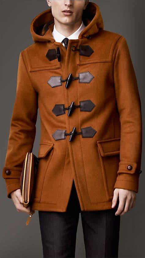 burberry teal duffle coat|Burberry men's coat outlet.